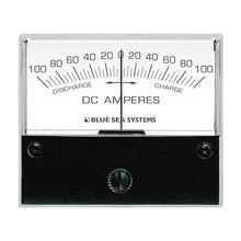 Blue Sea 8253 DC Zero Center Analog Ammeter - 2-3/4’’ Face 100-0-100 Amperes DC [8253] - Meters & Monitoring