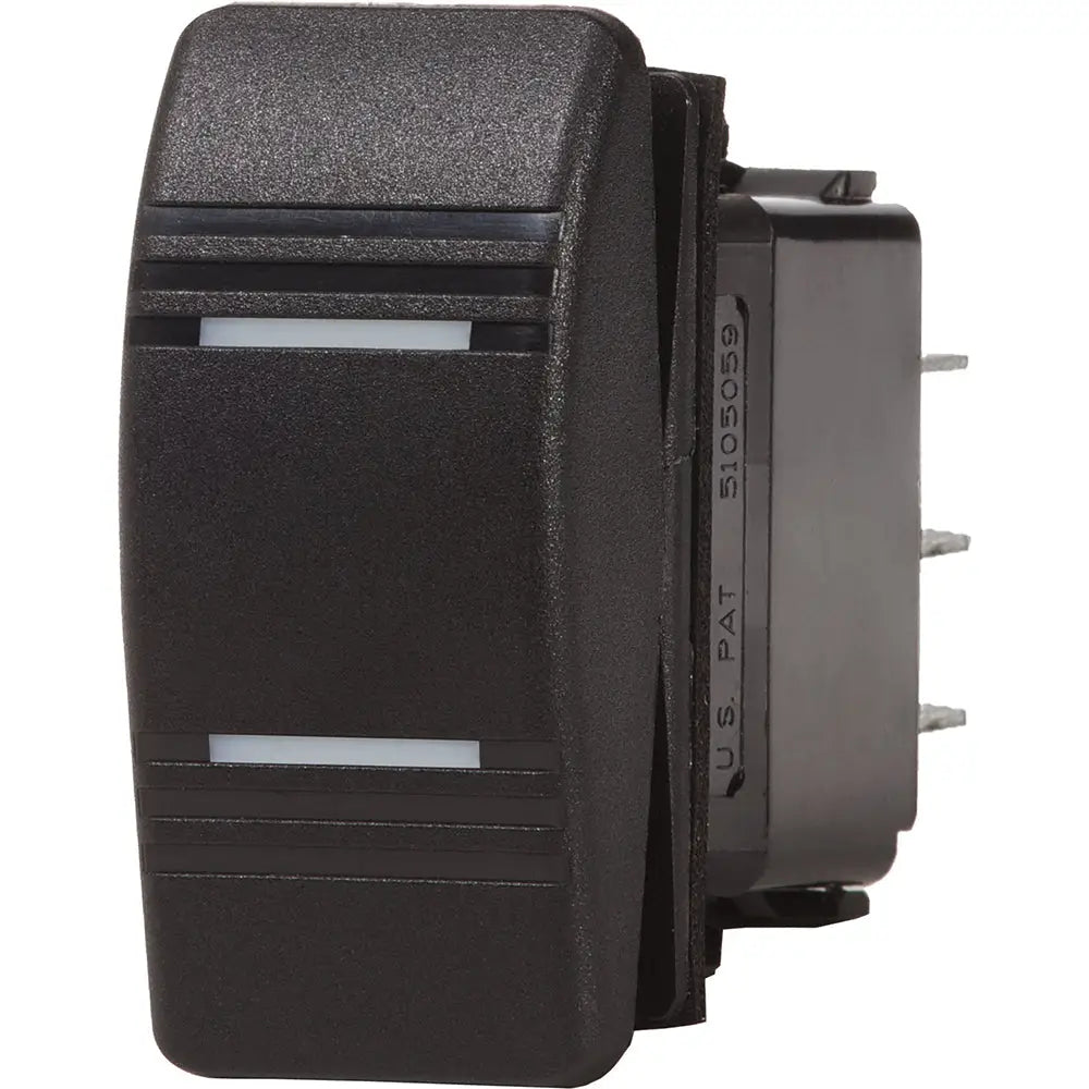 Blue Sea 8286 Water Resistant Contura III Switch - ON-OFF-ON - Black [8286] - Switches & Accessories