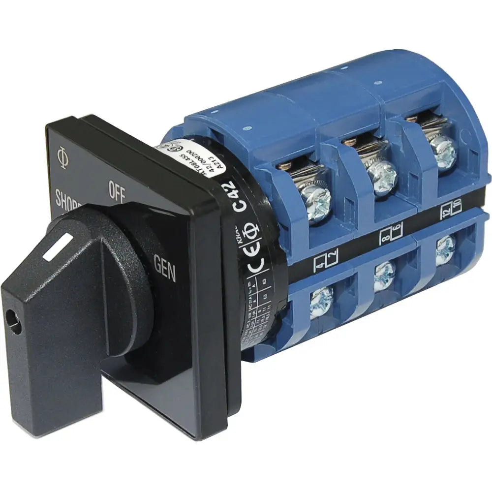 Blue Sea 9019 Switch AC 240VAC 63A OFF + 2 Positions [9019] - Switches & Accessories