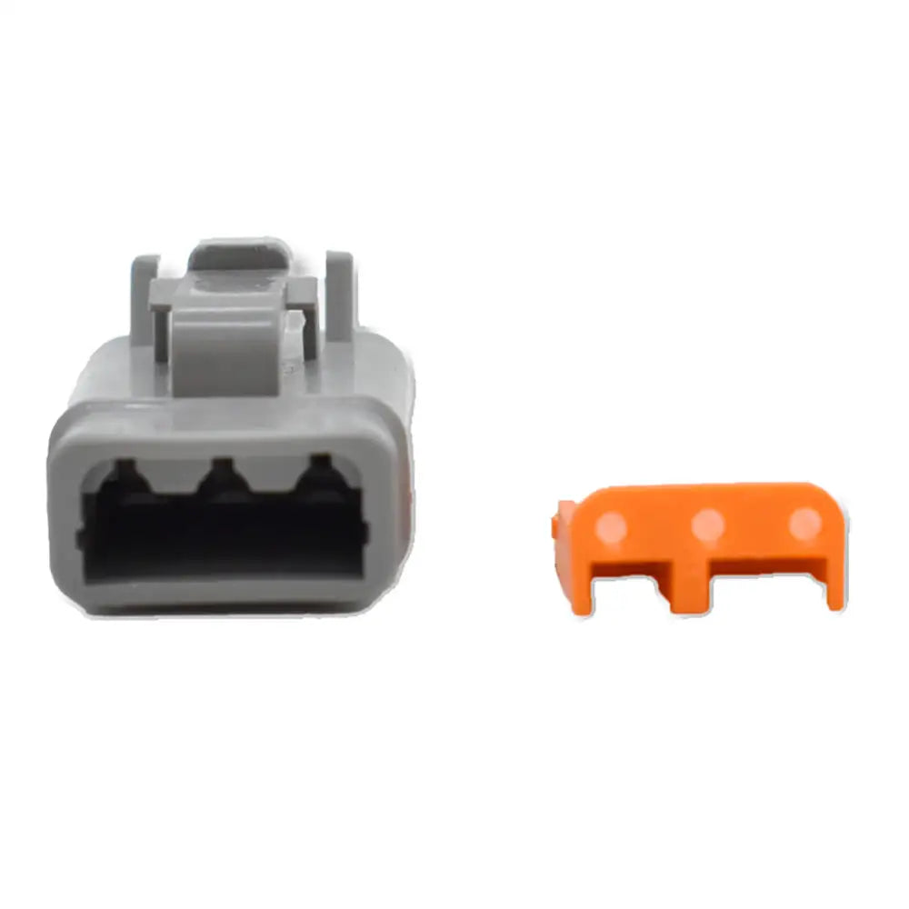 Bluewater 3 Position DTM Female Connector w/Wedge Lock [DTM06-3S] - Terminals