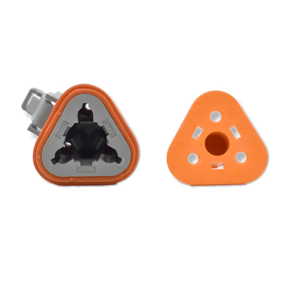 Bluewater 3 Position Female Deutsch Connector w/Wedge Lock [DT06-3S] - Terminals