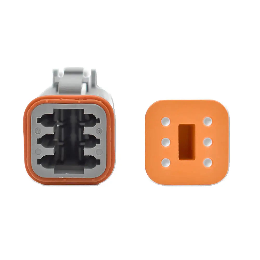 Bluewater 6 Position Female Deutsch Connector w/Wedge Lock [DT06-6S] - Terminals