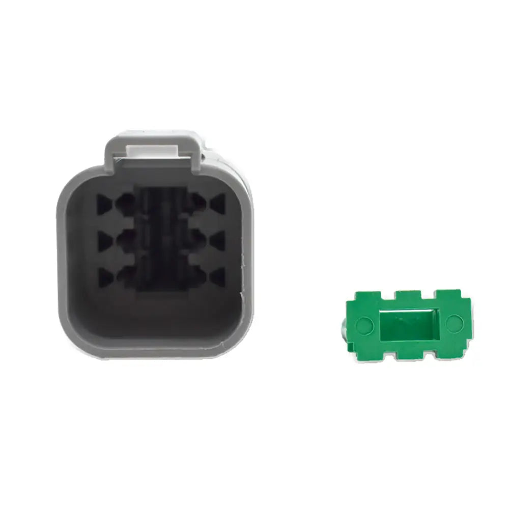 Bluewater 6 Position Male Deutsch Connector w/Wedge Lock [DT04-6P] - Terminals