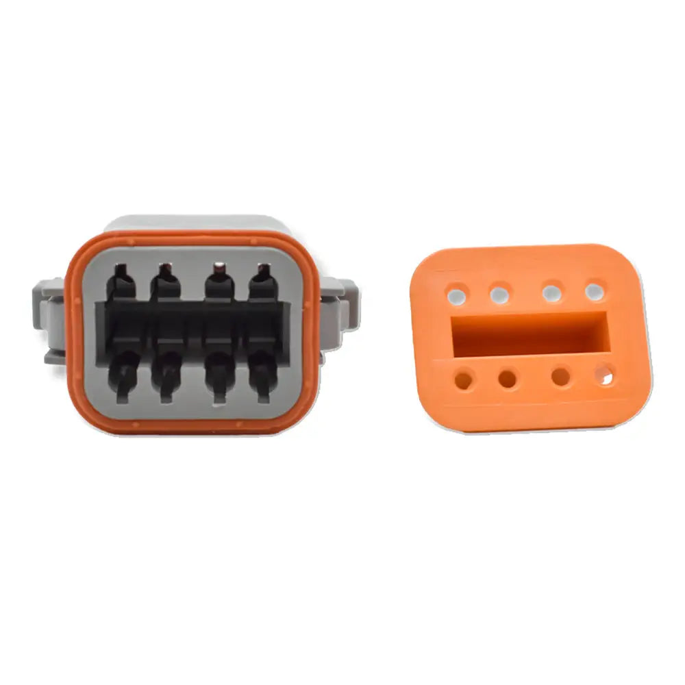 Bluewater 8 Position Female Deutsch Connector w/Wedge Lock [DT06-08SA] - Terminals