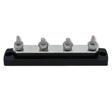 Bluewater Common Stud Busbar 4 Gang - Black [312303-B-020] - Busbars Connectors & Insulators
