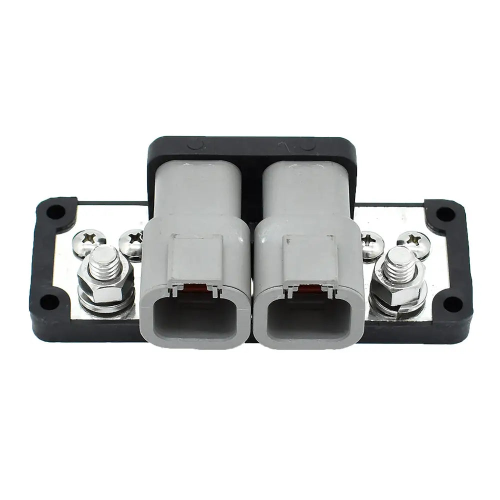 Bluewater Dual Deutsch DTP 4 Position Busbar - 5/16’’ Studs [2324-D-056] - Busbars Connectors & Insulators