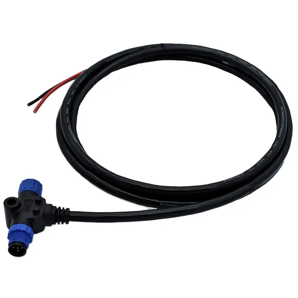 Bluewater NMEA 2000 Non-Fused Power Cable - 2 Meter [2703-11-002] - NMEA Cables & Sensors
