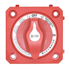 Bluewater On/Off Switch Battery Switch - Panel Mount - Red [9800-006-10] - Battery Management