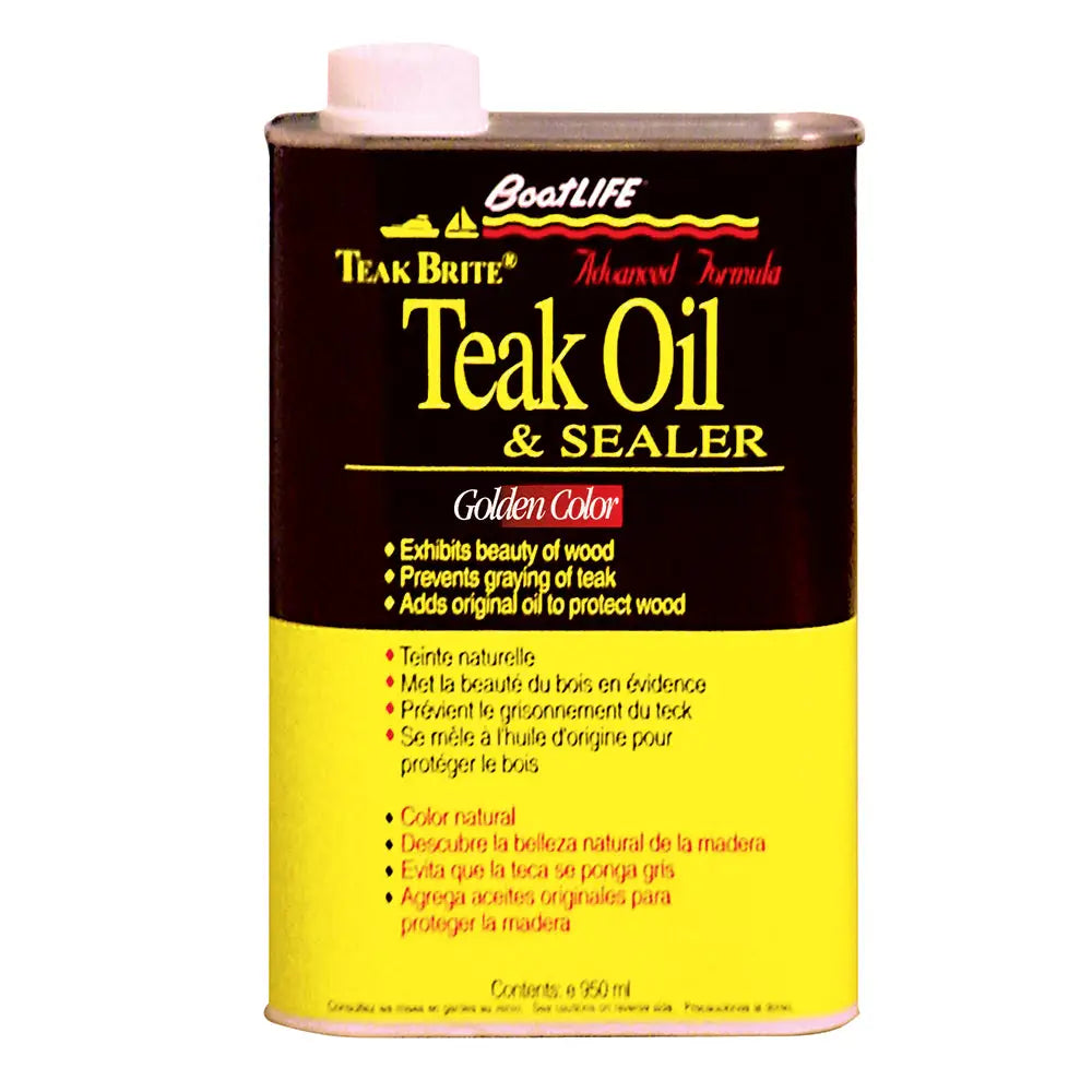 BoatLIFE Teak Brite Advanced Formula Teak Oil - 32oz [1188] - Cleaning
