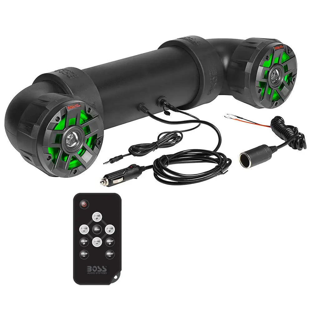 Boss Audio UTV4BRGB Amplified All-Terrain Sound System w/4’’ Marine Speakers 1’’ Black Tweeters [UTV4BRGB] - Speakers