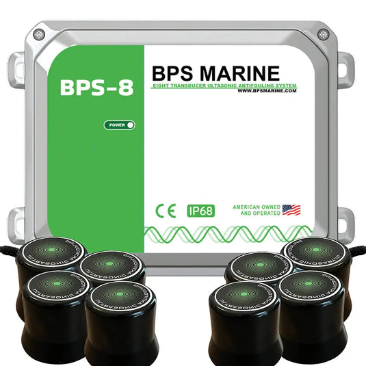 BPS Marine 8 Transducer 12VDC Ultrasonic Antifouling System BPS-8 - Antifouling Systems