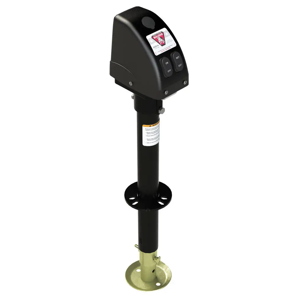 Bulldog 3,500lbs A-Frame RV Jack w/Powered Drive - 12V - Black Cover [500187] - Accessories