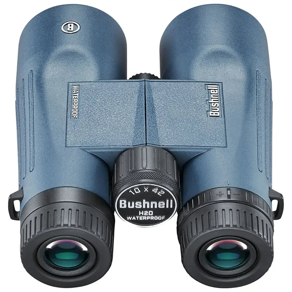 Bushnell 10x42mm H2O Binocular Dark Blue Roof WP/FP Twist Up Eyecups [150142R] Binoculars