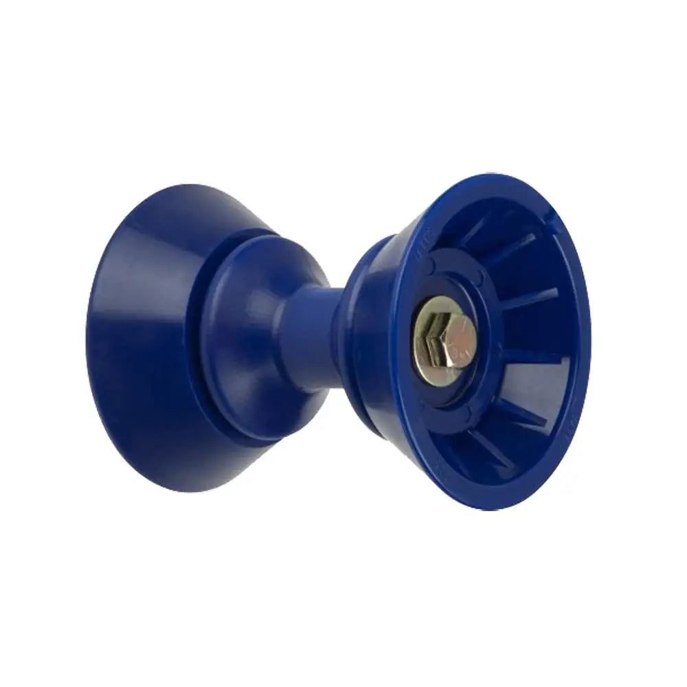 C.E. Smith 3’’ Bow Bell Roller Assembly - Blue TPR [29330] - Rollers & Brackets