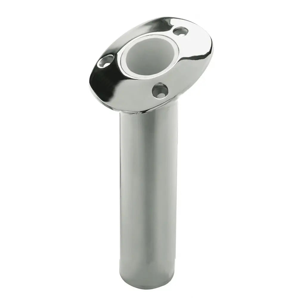 C.E. Smith 536810C - Flush Mount Rod Holder - 15 Degree - Cast - 10.5’’ Deep [536810C] - Rod Holders