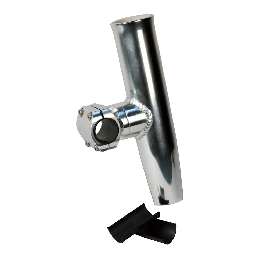 C.E. Smith Adjustable Mid Mount Rod Holder Aluminum 1-1/4’’ or 1-5/16’’ w/Sleeve Hex Key [53771] - Rod Holders
