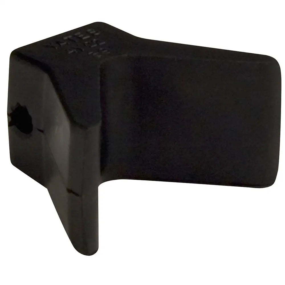 C.E. Smith Bow Y-Stop - 2’’ x 2’’ - Black Natural Rubber [29552] - Rollers & Brackets