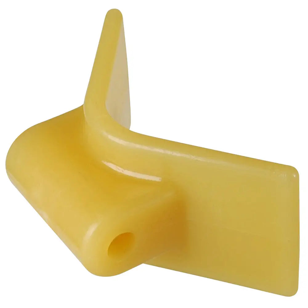 C.E. Smith Bow Y-Stop - 3’’ x 3’’ - Yellow [29751] - Rollers & Brackets