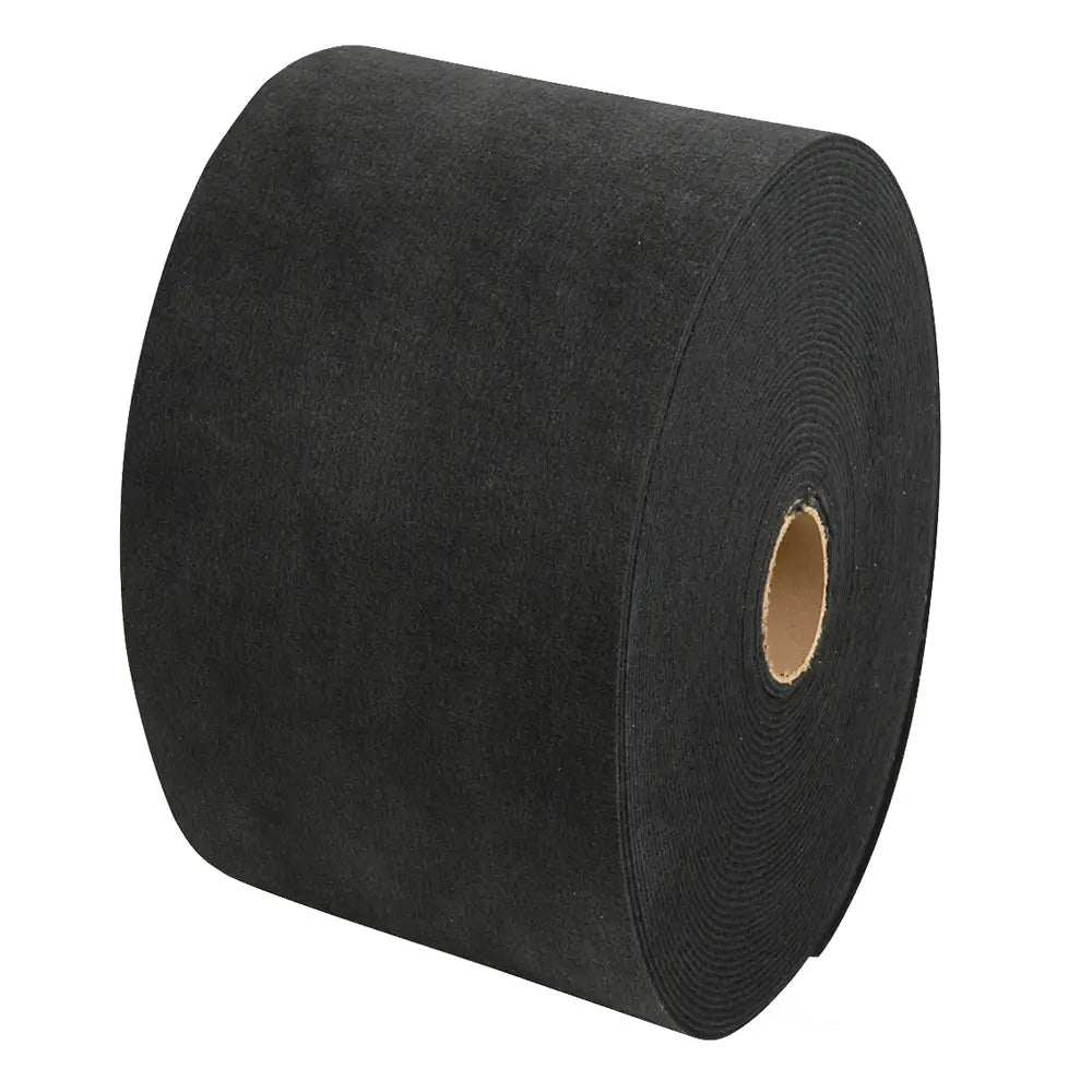 C.E. Smith Carpet Roll - Black - 11’’W x 12’L [11330] - Rollers & Brackets