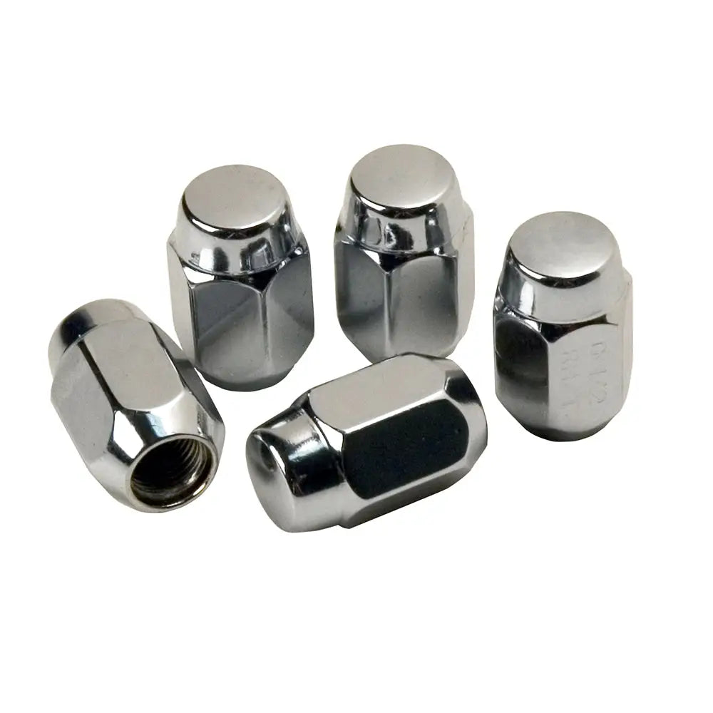 C.E. Smith Chrome Acorn Wheel Nuts - 1/2’’-20 [16720A] - Rollers & Brackets