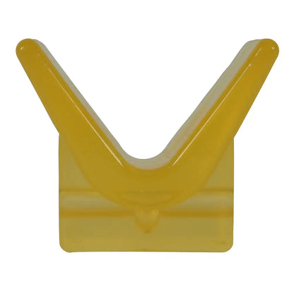 C.E. Smith Y-Stop 3’’ x 3’’ - 1/2’’ ID Yellow PVC [29554] - Rollers & Brackets
