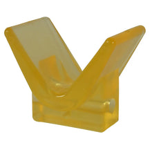 C.E. Smith Y-Stop 3’’ x 3’’ - 1/2’’ ID Yellow PVC [29554] - Rollers & Brackets