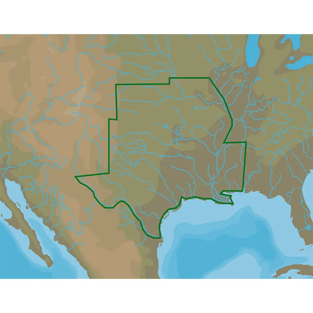 C-MAP 4D Lakes NA-D075 South Central [M-NA-D075-MS] - C-Map 4D