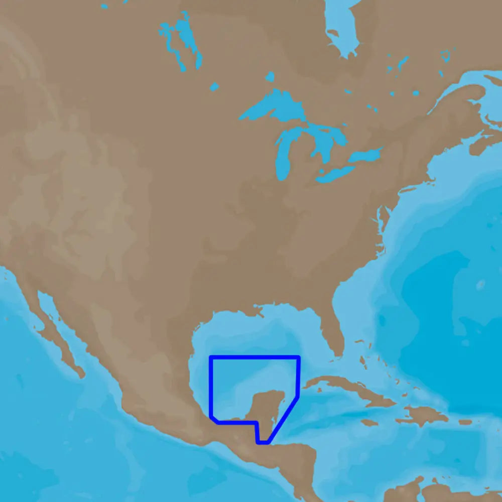 C-MAP 4D NA-947 Coatzacoalcos MX to Honduras Bay GT [M-NA-D947-MS] - C-Map 4D