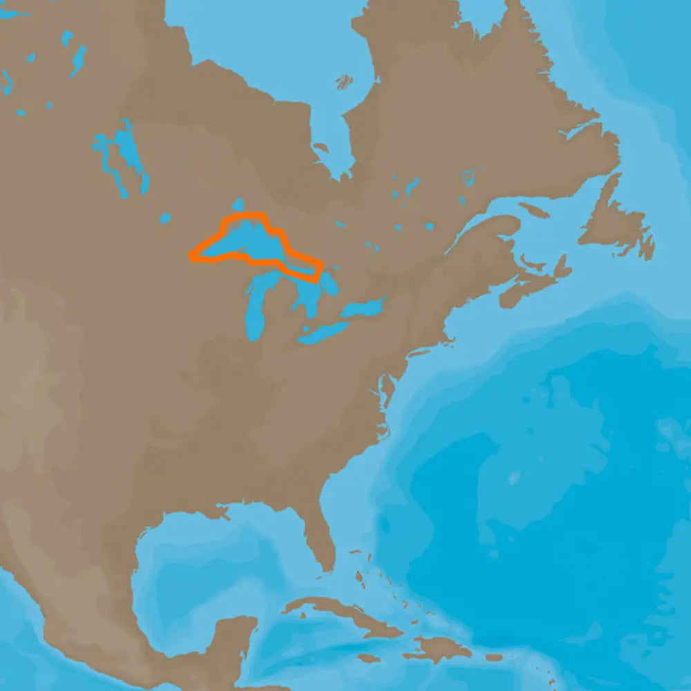 C-MAP 4D NA-D930 Lake Superior [M-NA-D930-MS] - C-Map 4D