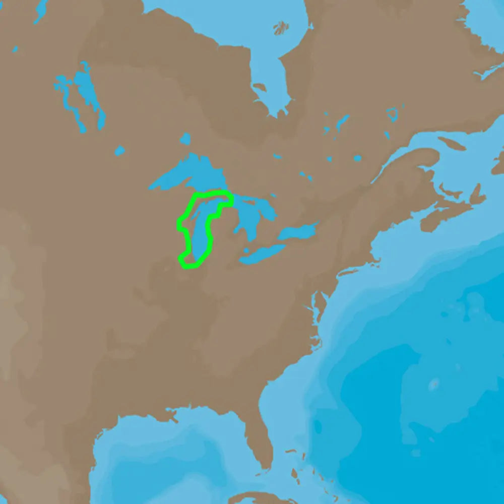 C-MAP 4D NA-D931 Lake Michigan [M-NA-D931-MS] - C-Map 4D