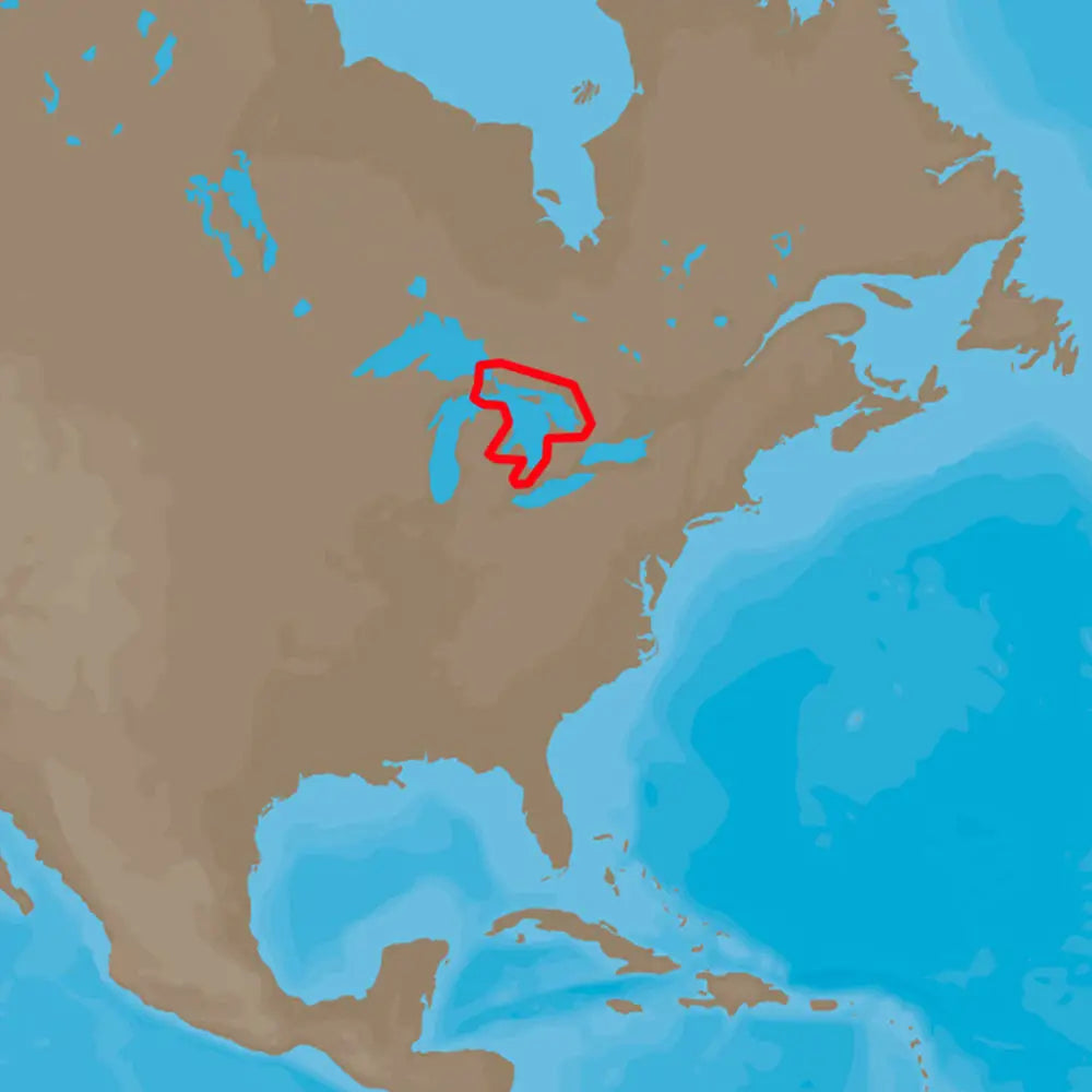 C-MAP 4D NA-D932 Lake Huron and Georgian Bay [M-NA-D932-MS] - C-Map 4D