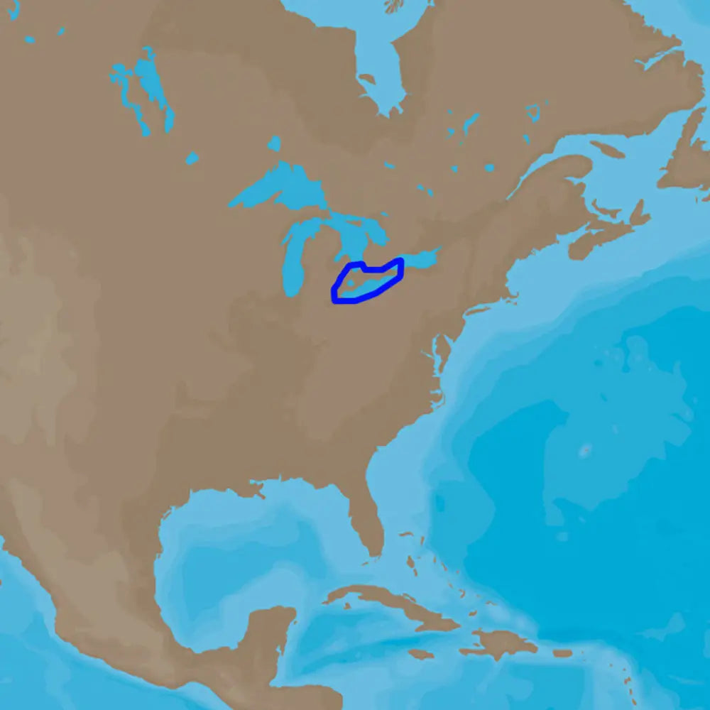C-MAP 4D NA-D933 Lake Erie and Lake St Clair [M-NA-D933-MS] - C-Map 4D