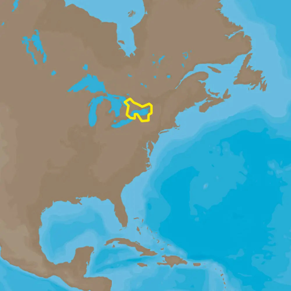 C-MAP 4D NA-D934 Lake Ontario and Trent Severn [M-NA-D934-MS] - C-Map 4D