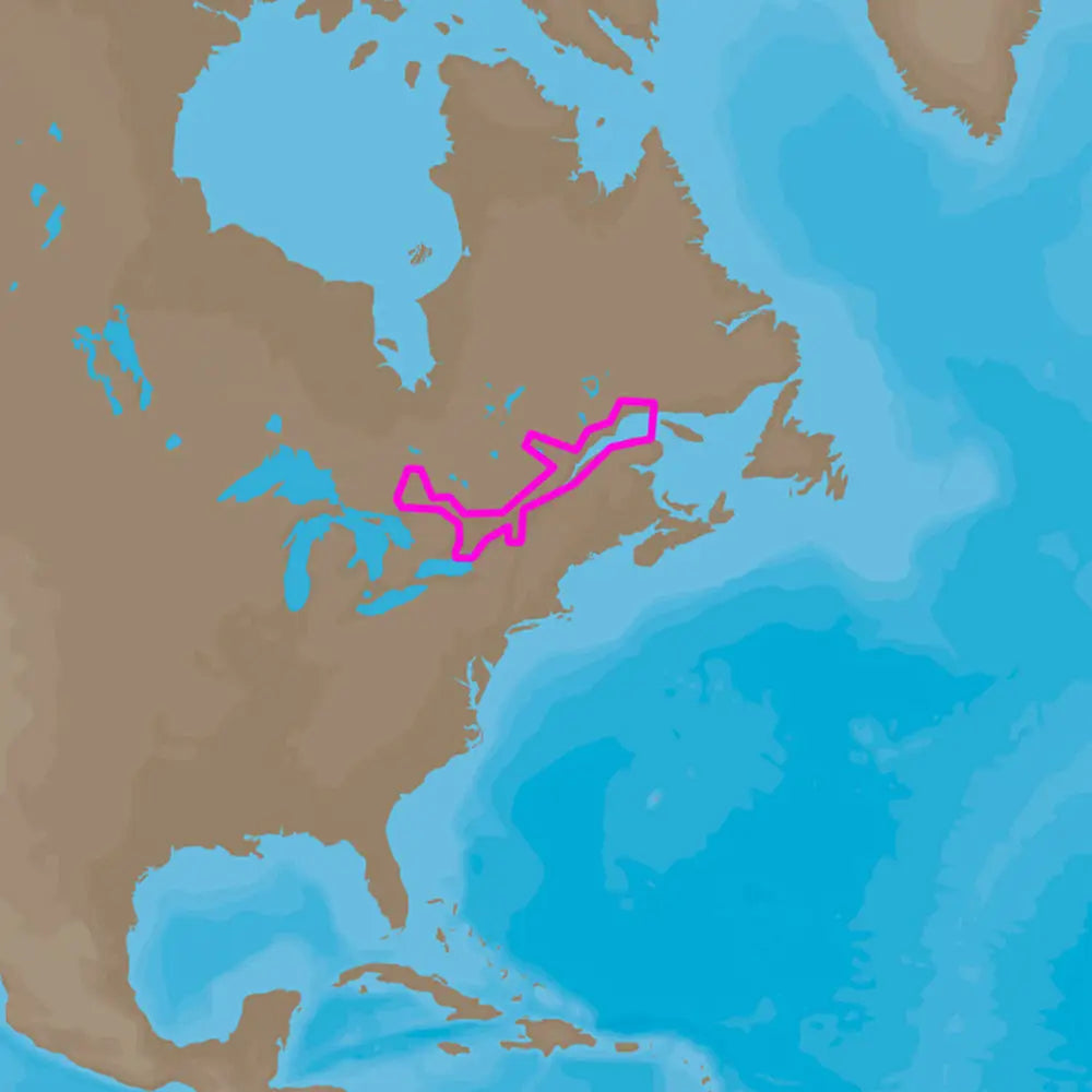 C-MAP 4D NA-D935 St Lawrence River [M-NA-D935-MS] - C-Map 4D