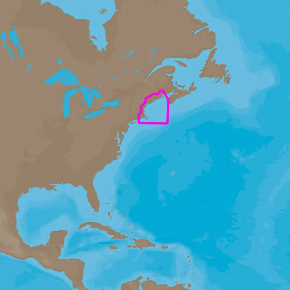 C-MAP 4D NA-D939 Passamaquoddy Bay to Block Island [M-NA-D939-MS] - C-Map 4D
