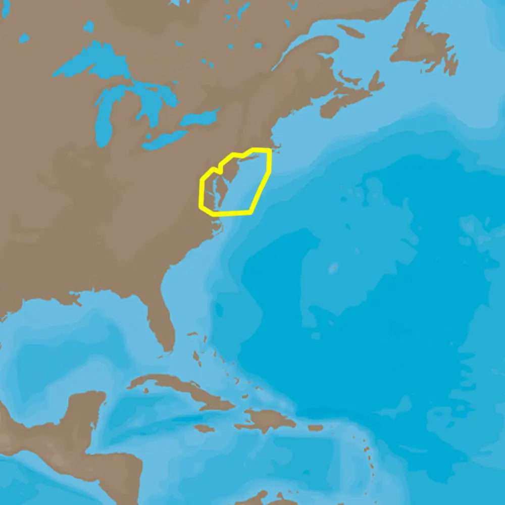 C-MAP 4D NA-D941 Block Island to Norfolk [M-NA-D941-MS] - C-Map 4D
