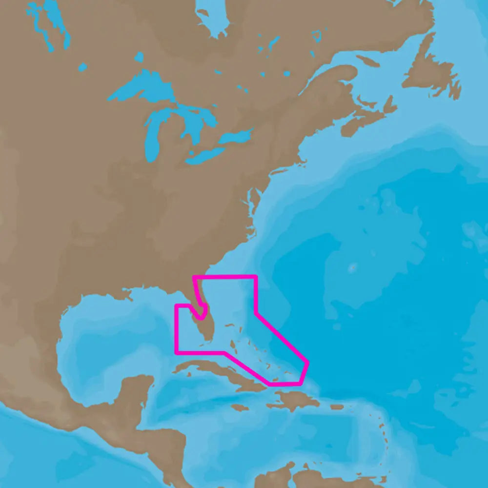 C-MAP 4D NA-D943 Florida & The Bahamas [M-NA-D943-MS] - C-Map 4D