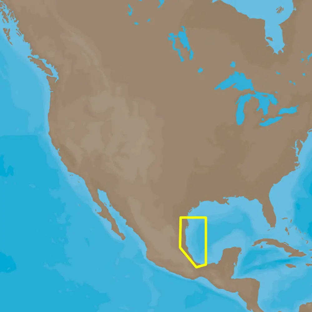 C-MAP 4D NA-D946 Brownsville TX to Coatzacoalcos MX [M-NA-D946-MS] - C-Map 4D