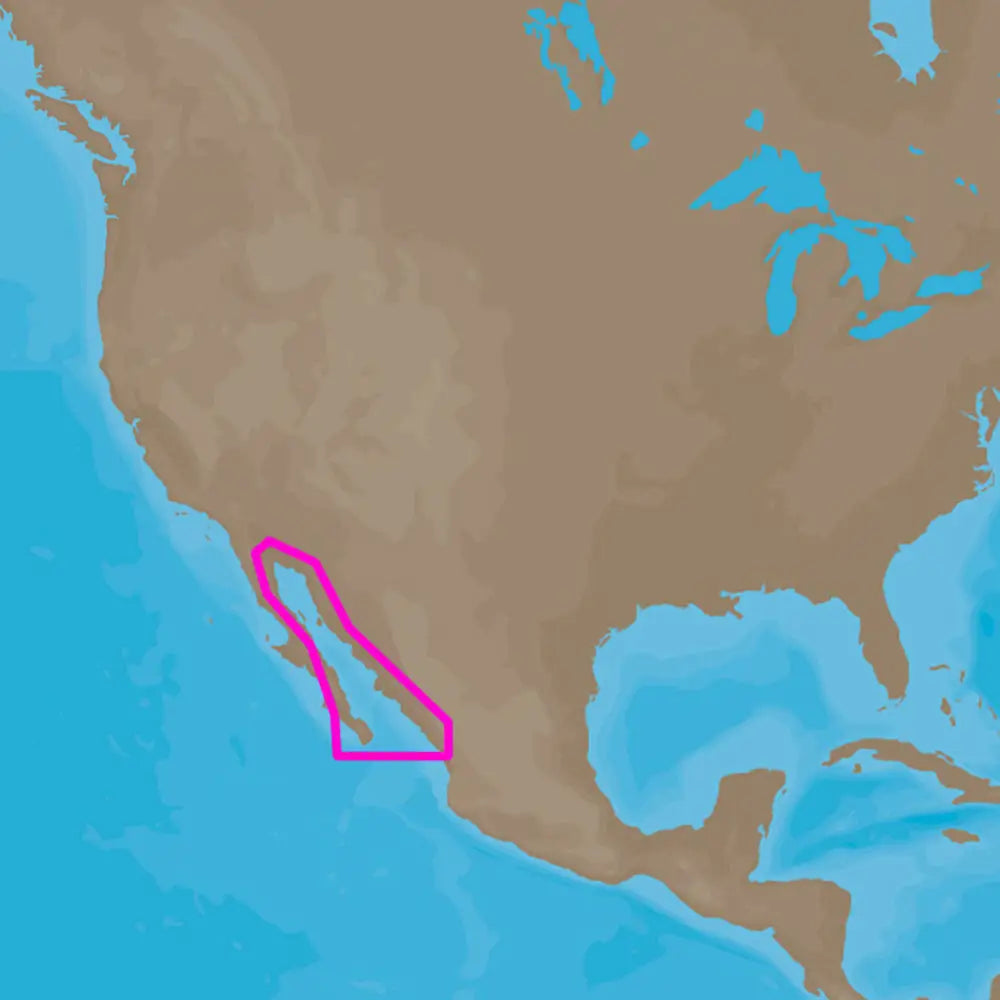 C-MAP 4D NA-D950 Gulf of Califonia Mexico [M-NA-D950-MS] - C-Map 4D