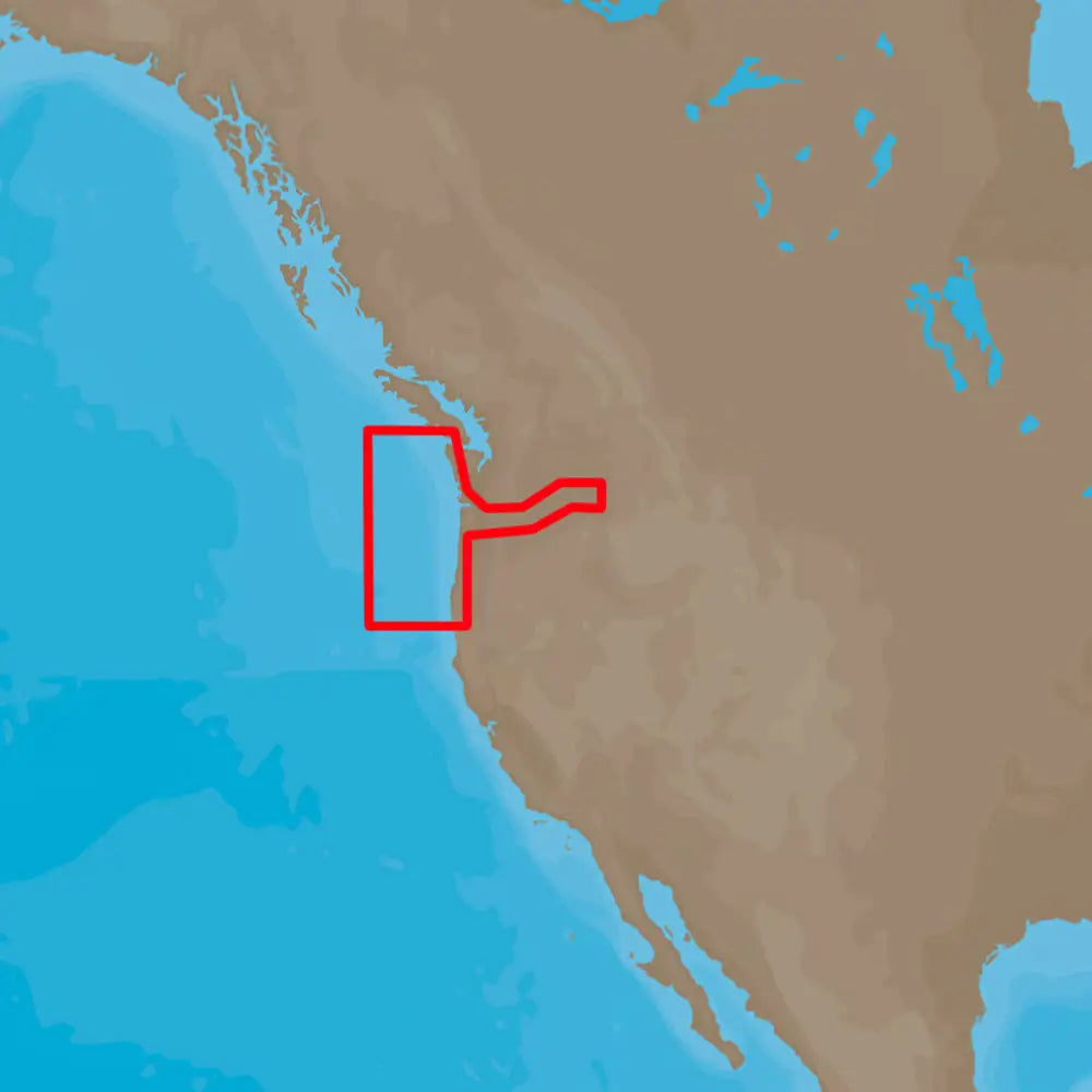 C-MAP 4D NA-D954 Cape Blanco to Cape Flattery [M-NA-D954-MS] - C-Map 4D