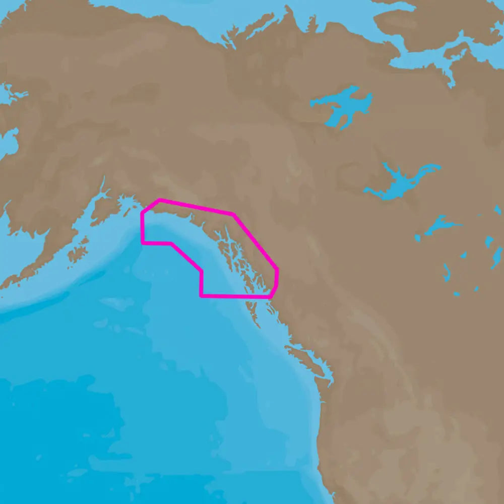 C-MAP 4D NA-D959 Dixon Entrance to Cape St. Elias [M-NA-D959-MS] - C-Map 4D