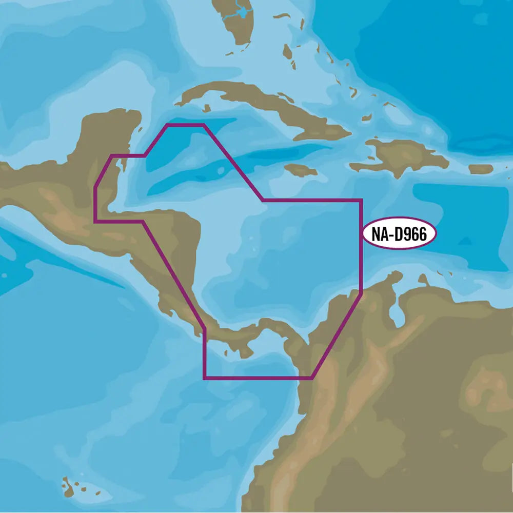 C-MAP 4D NA-D966 - Belize to Panama Local [M-NA-D966-MS] - C-Map 4D