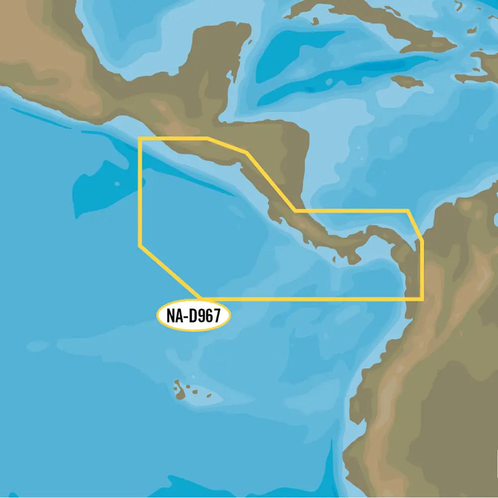 C-MAP 4D NA-D967 - Panama to Guatemala Local [M-NA-D967-MS] - C-Map 4D