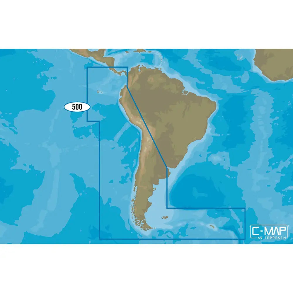 Costa Rica to Chile to Falklands C-MAP 4D SA-D500 Cartography - C-Map 4D