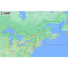C-MAP M-NA-Y201-MS Great Lakes To Nova Scotia REVEAL Coastal Chart [M-NA-Y201-MS] - C-Map Reveal