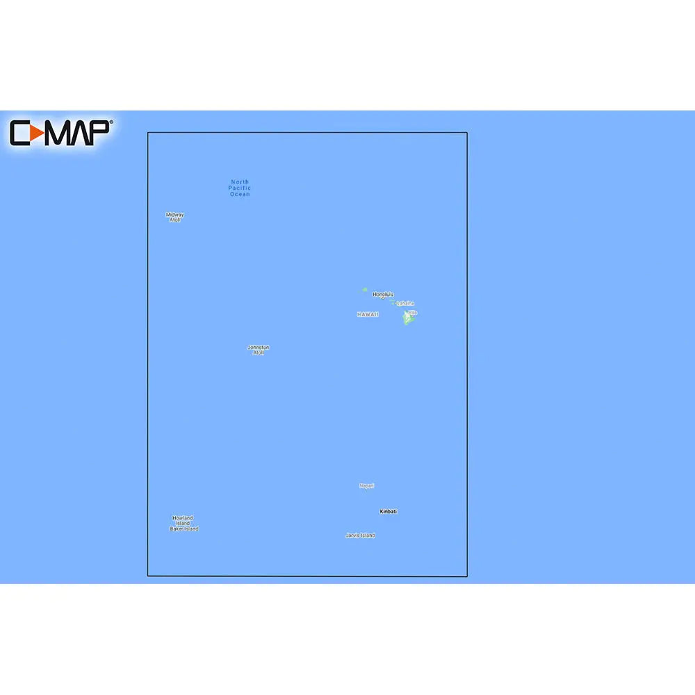 C-MAP M-NA-Y210-MS Hawaii Marshall Islands French Polynesia REVEAL Coastal Chart [M-NA-Y210-MS] - C-Map Reveal
