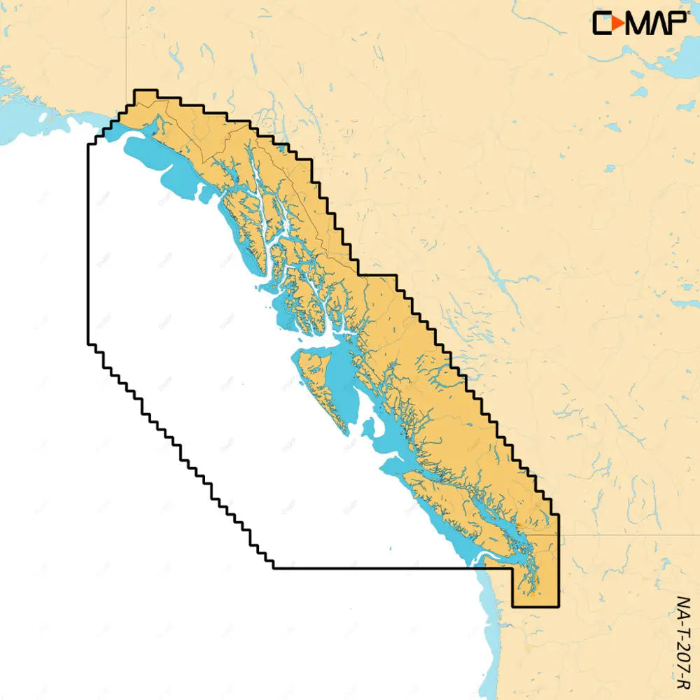 C-MAP REVEAL X - British Columbia Puget Sound [M-NA-T-207-R-MS] - C-Map Discover x / Reveal X