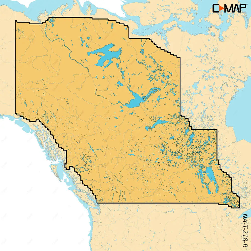 C-MAP REVEAL X - Canada Lake Insight West HD [M-NA-T-218-R-MS] - C-Map Discover x / Reveal X