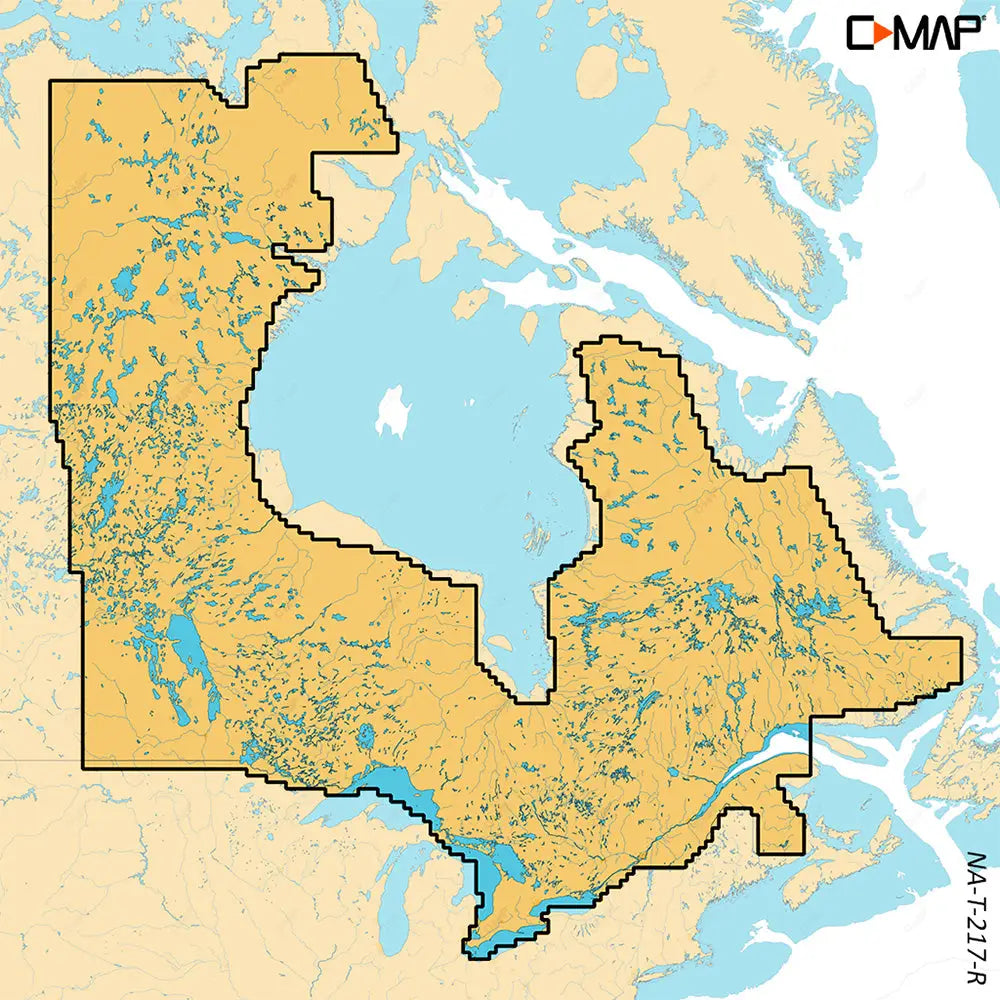 C-MAP REVEAL X - Canada Lakes Insight East HD [M-NA-T-217-R-MS] - C-Map Discover x / Reveal X