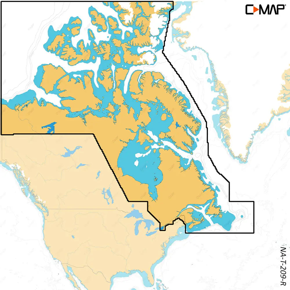 C-MAP REVEAL X - Canada North East [M-NA-T-209-R-MS] - C-Map Discover x / Reveal X